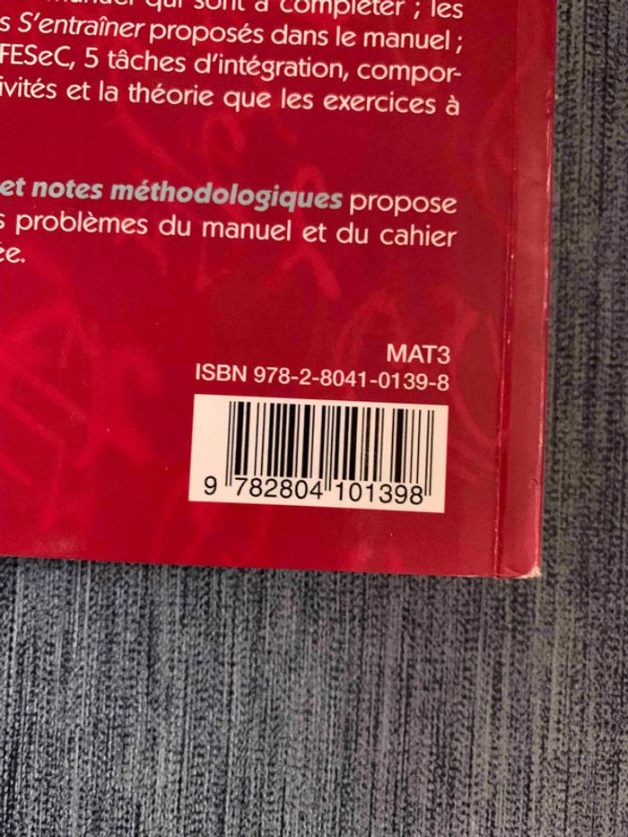 Maths 3 Manuel + CD - photo numéro 4
