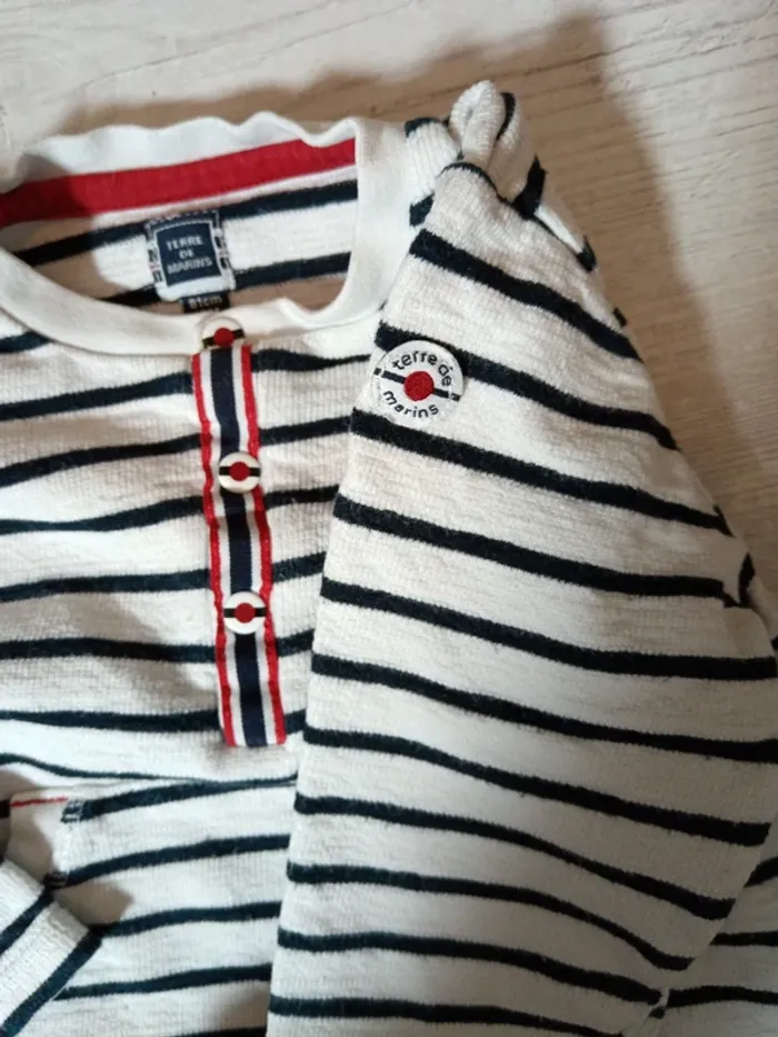 Pull léger Terre de Marins 81cm 18mois - photo numéro 6