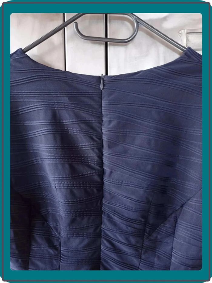 Robe bleue La Fée Maraboutée neuve taille 44 - photo numéro 3