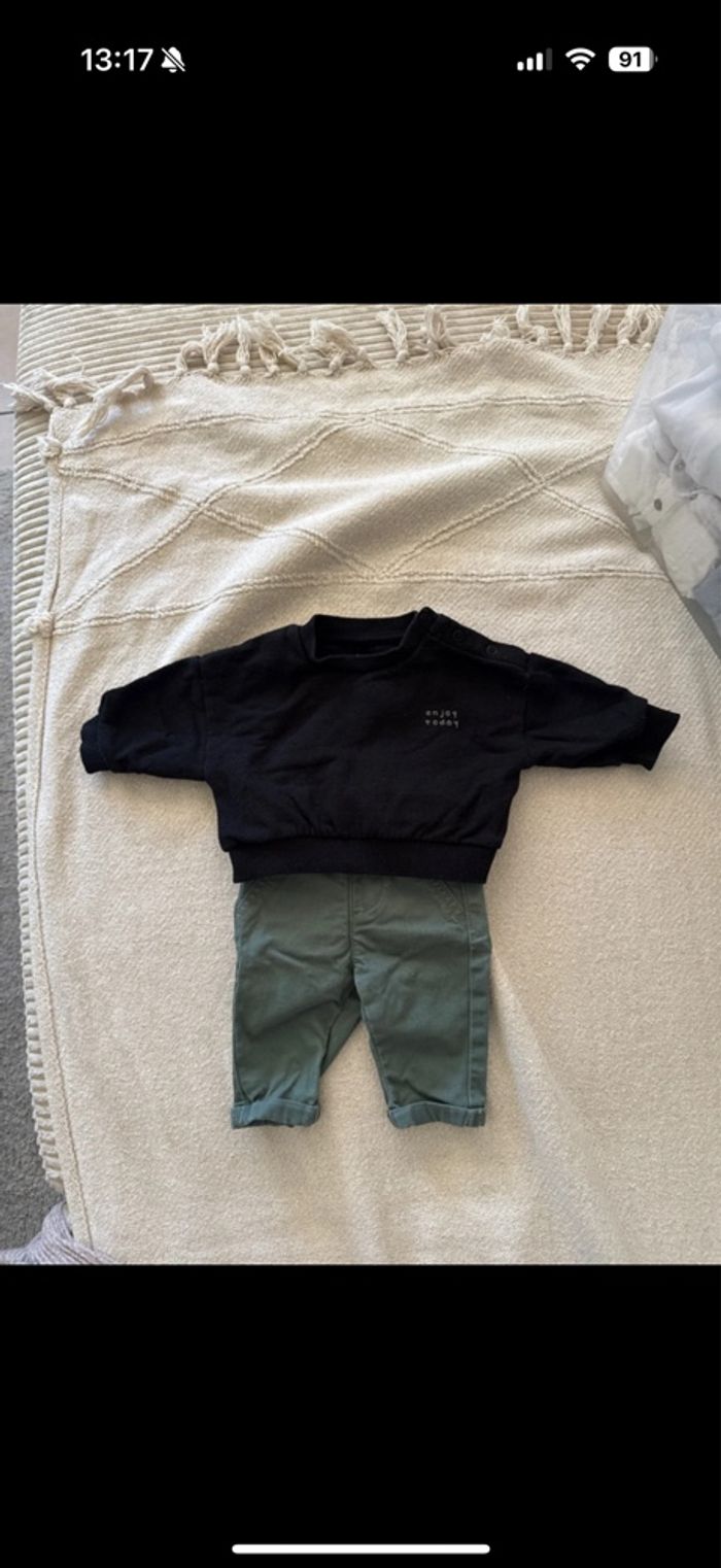 Ensemble jean + pull Kiabi