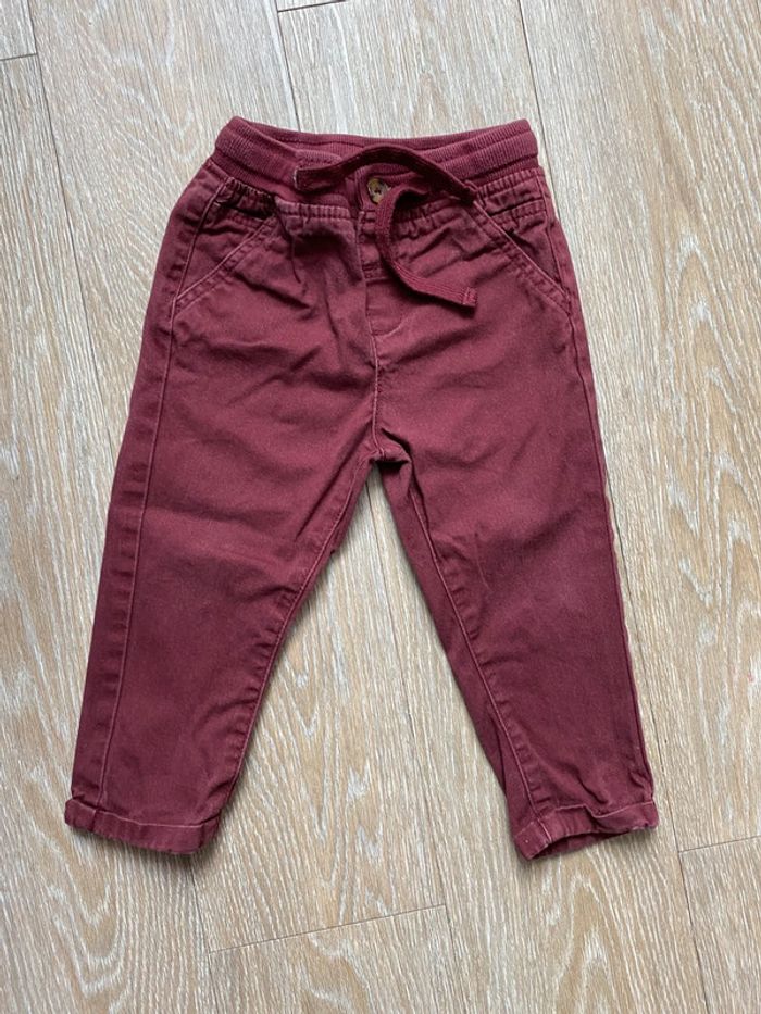 Pantalon bordeau