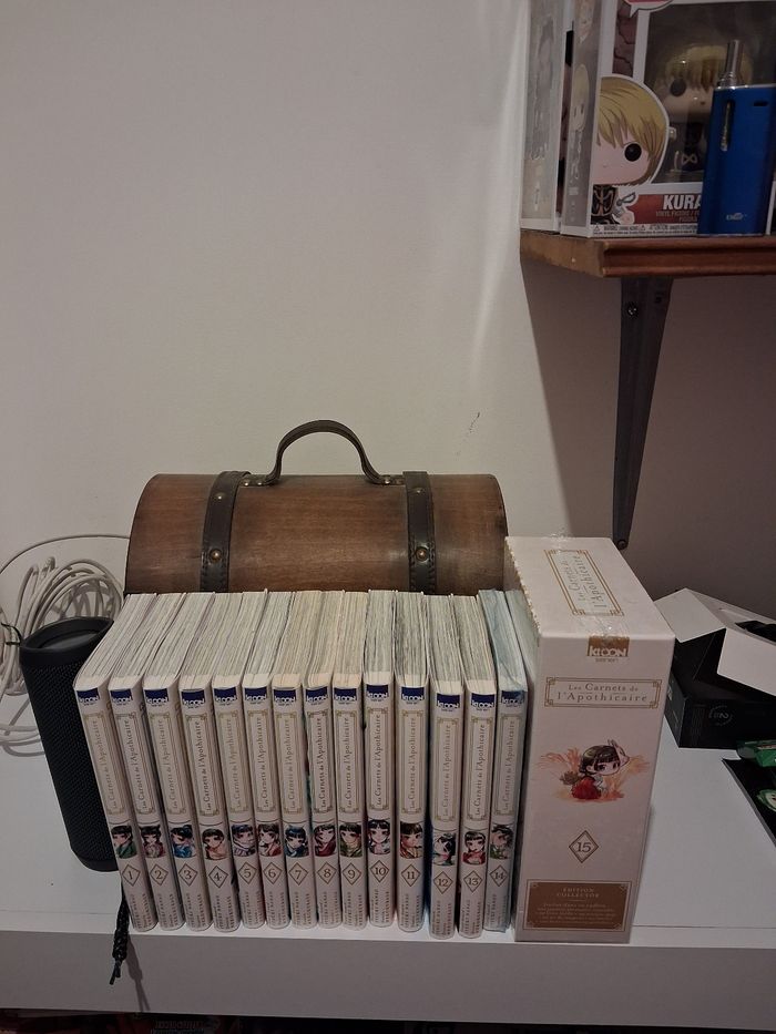 Manga Les Carnets de l'Apothicaire intégrale tome 1 au tome 15 avec tome 15 collector - photo numéro 2