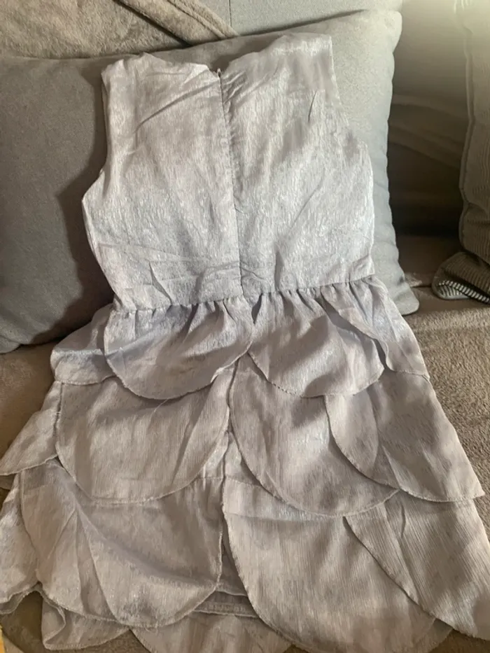 Robe de fête grise - photo numéro 3