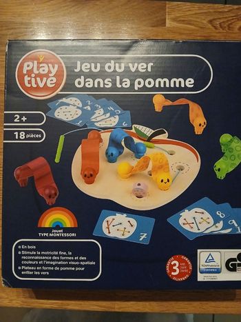 Jeu du ver dans la pomme 🍎
