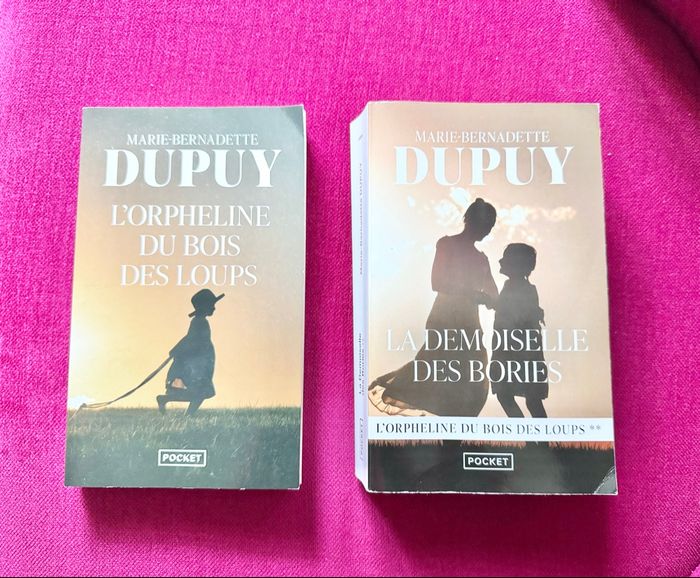 Livres : lot de 2 Pocket Saga « Orpheline du Bois des Loups » de Marie-Bernadette DUPUY