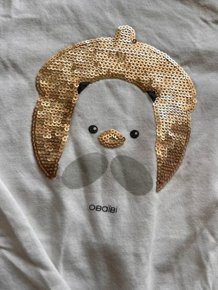 Teeshirt manches longues en coton 3 ans - photo numéro 2