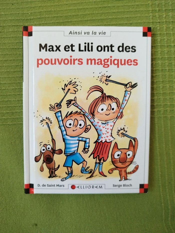 Livre Max et Lili ont des pouvoirs magiques