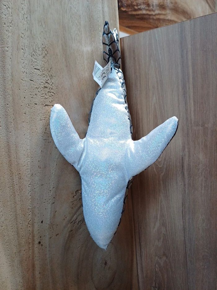 Peluche requin pailletée - photo numéro 2