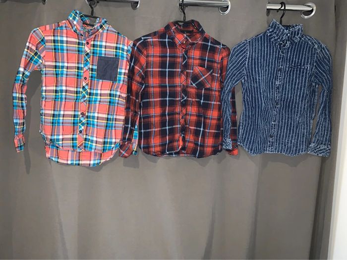 Lot de 3 chemises Orchestra 10 ans