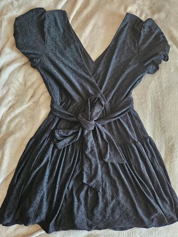 Robe dos nu broderie anglaise Topshop