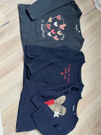 Lot Sweat manches longues 