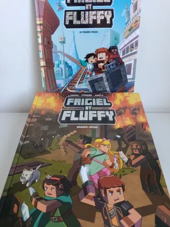 Lot de 2 bd Frigiel et fluffy