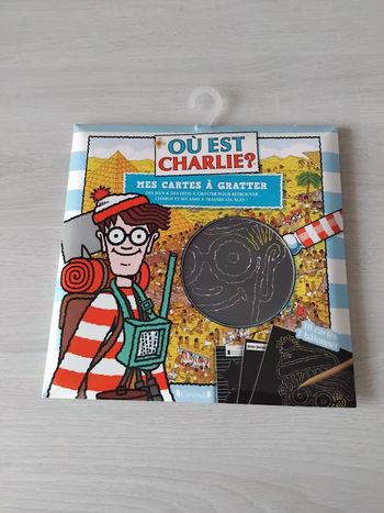Cartes à gratter "Où est Charlie"