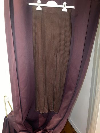 Jupe tube fendue en maille côtelée – Pimkie – Taille 36