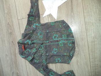 Chemise à fleurs 3 ans