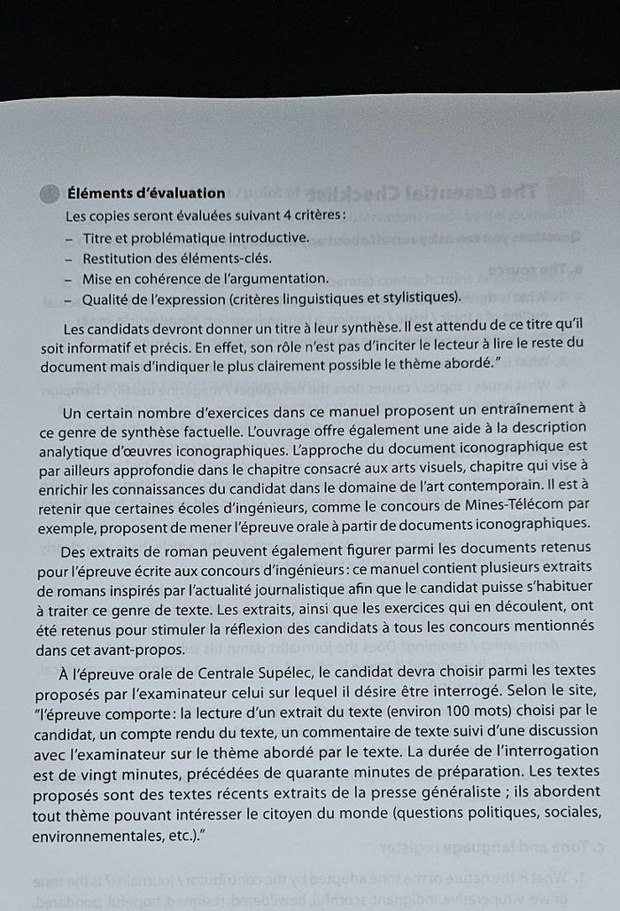 Manuel d'anglais pour prépas scientifiques / commerces / littéraires- Niveau B2 - C1 - photo numéro 6