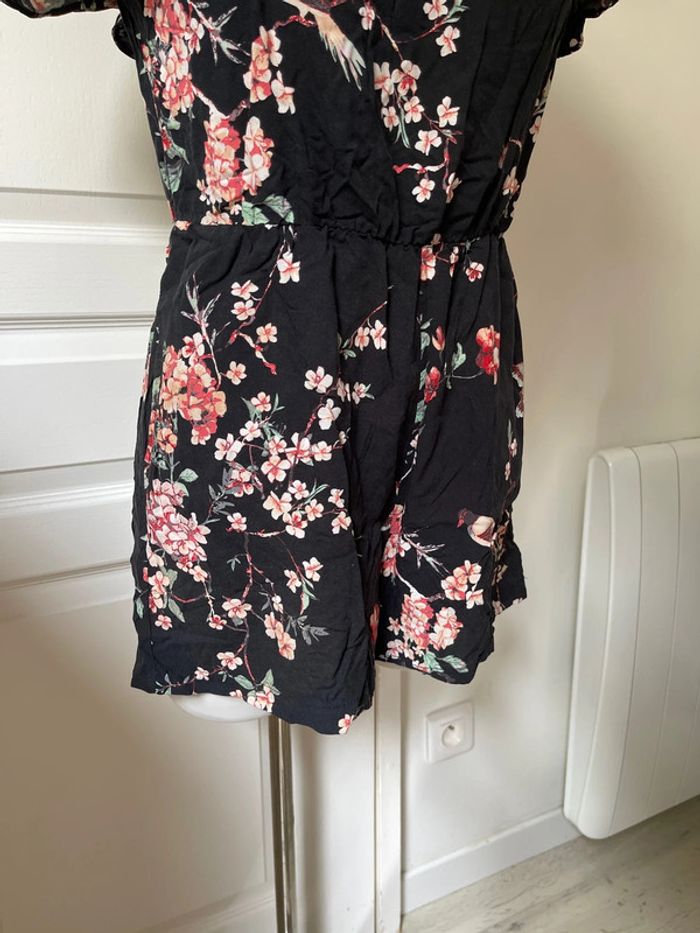 Combinaison short à fleurs - photo numéro 5