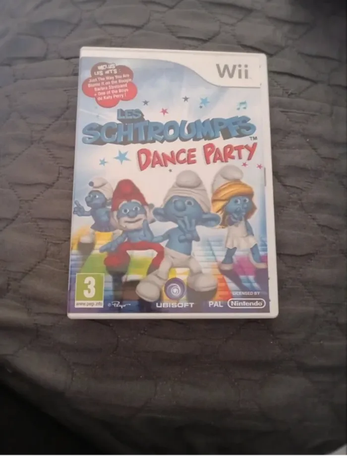 Jeu wii les Schtroumpfs dance party