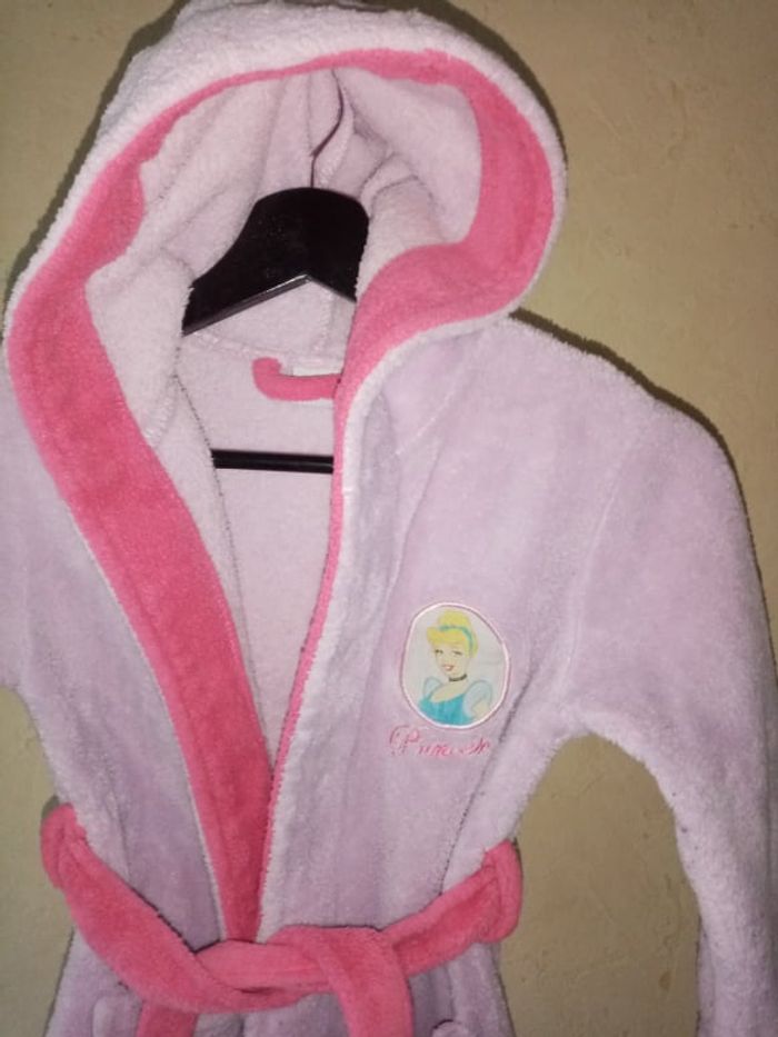 peignoir robe de chambre fille 2/4 ans - photo numéro 3