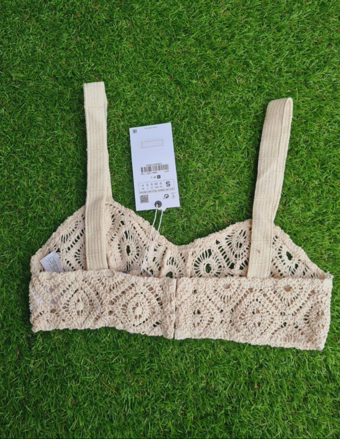 Bralette crochet Zara - photo numéro 4