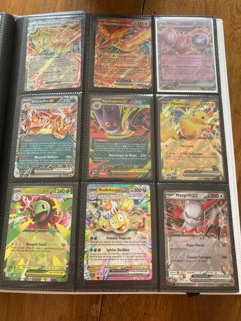 Lot de 9 cartes pokemon 