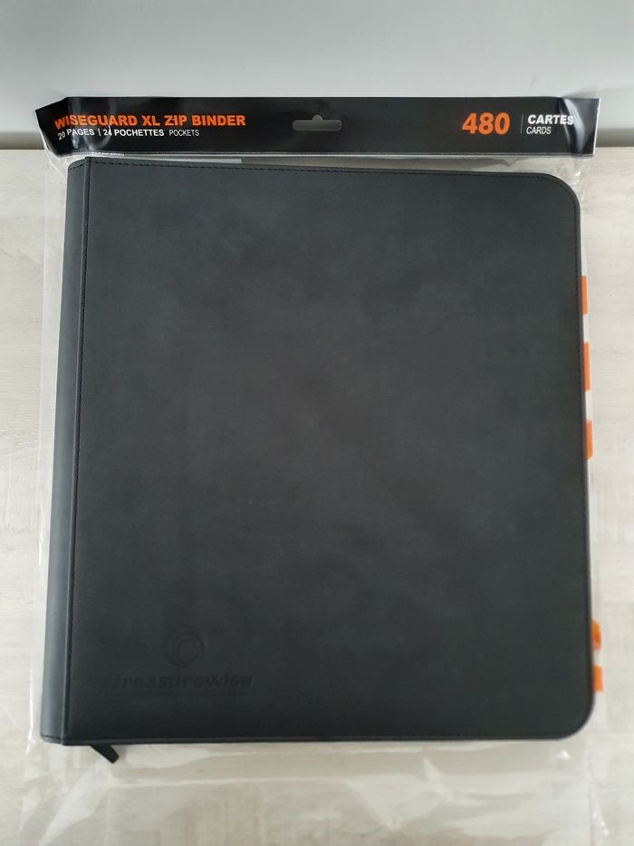 Portfolio TreasureWise Zip Binder 480 Noir - photo numéro 3