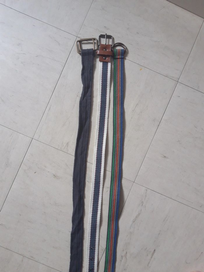 Lot ceintures garçon