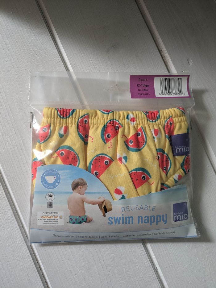 Bambino Mio couche réutilisable de bain XL melon - photo numéro 1