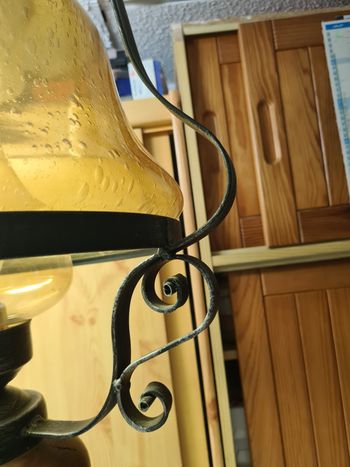 Lustre fer forgé