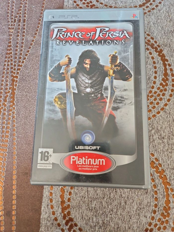 Jeux psp prince of persia révélations