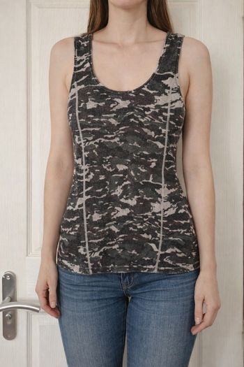 Débardeur à motifs militaires femme IKKS taille M/38