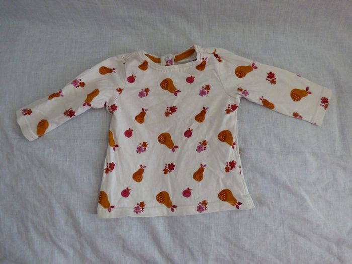 HAUT MANCHES LONGUES BEBE FILLE