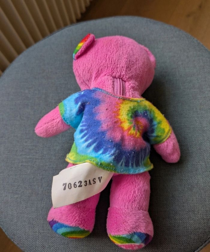 Peluche - ourson rose - photo numéro 2
