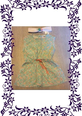 Robe et bandeau 6 mois tape à l’œil