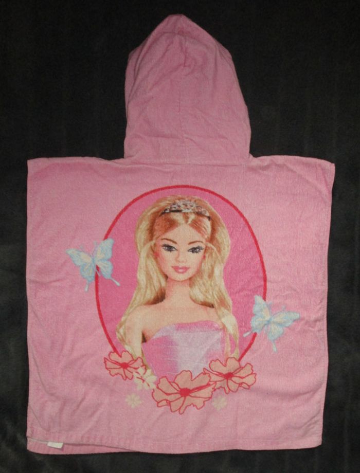 Cape de bain Barbie - 4 ans - photo numéro 2