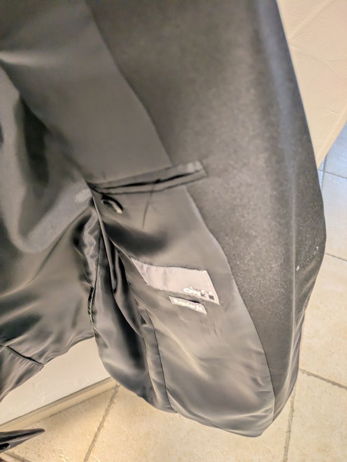 Costume homme noir NEUF avec étiquettes - photo numéro 6