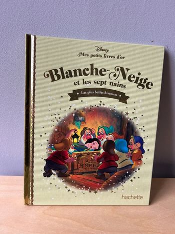 Disney Les livres d’or blanche Neige