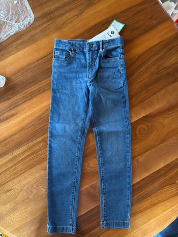 Jeans slim 9 ans 10 ans garçon tex taille ajustable élastique