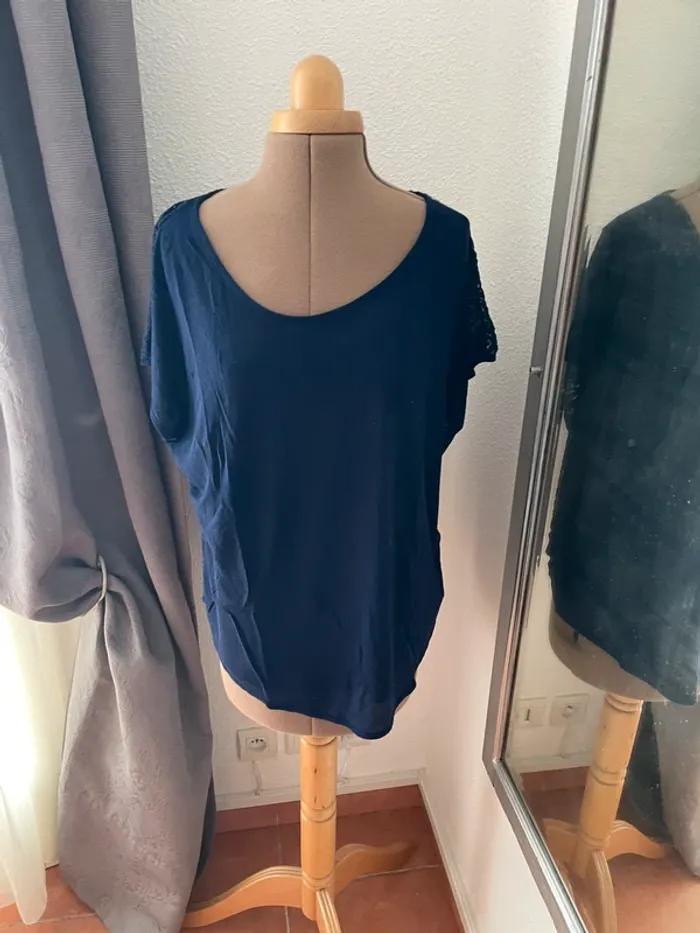 Haut femme 2 en 1