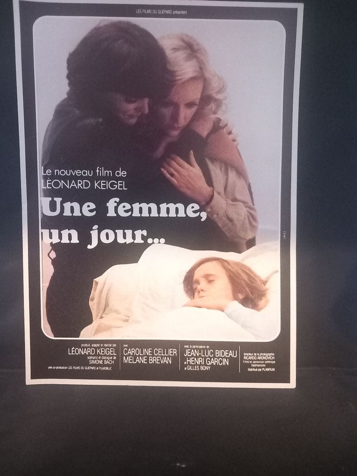 Affiche et synopsis du film une femme un jour - photo numéro 1
