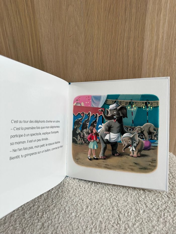 Livre le cirque de Martine - photo numéro 3