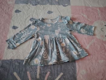 Tunique à fleurs fille