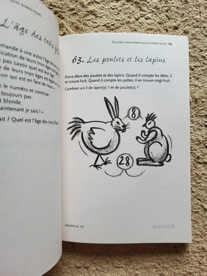 Livre "Énigmes mathématiques diaboliques" de Sylvain Lhullier - photo numéro 9