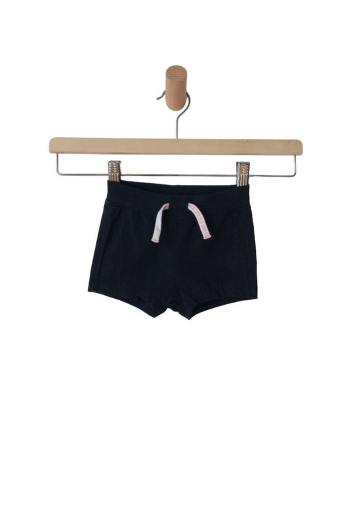Short bleu marine en jersey souple - H&M 2-4 mois (62cm)