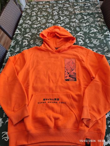 Sweat dragonball Z avec capuche