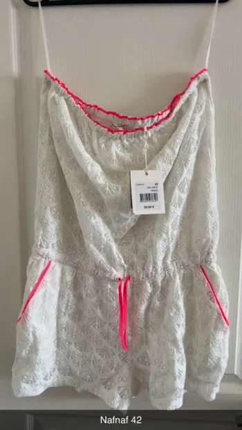 Combi short blanche