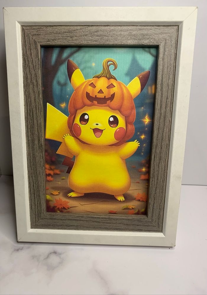 Affiche pikachu Halloween