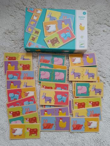 Jeu de domino maxi Djeco