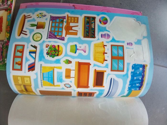 Lot de 2 livres maison et château à décorer - photo numéro 5