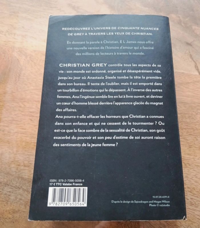 Livre GREY (50 nuances de grey) - photo numéro 2
